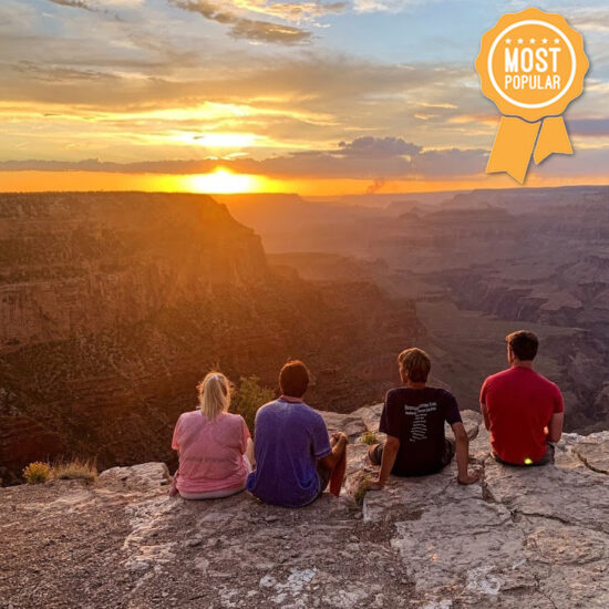 Family on a Canyon Ministries Grand Canyon sunset tour
