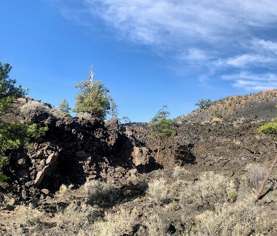 Sunset Crater Volcano lava field