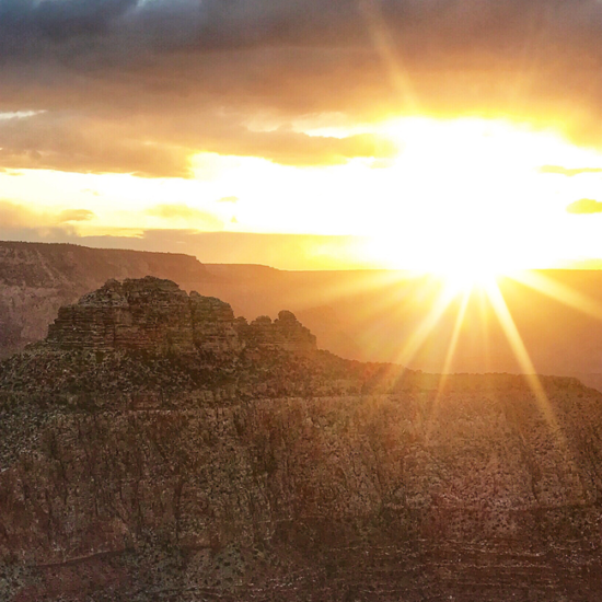 Sunset at Moran Point