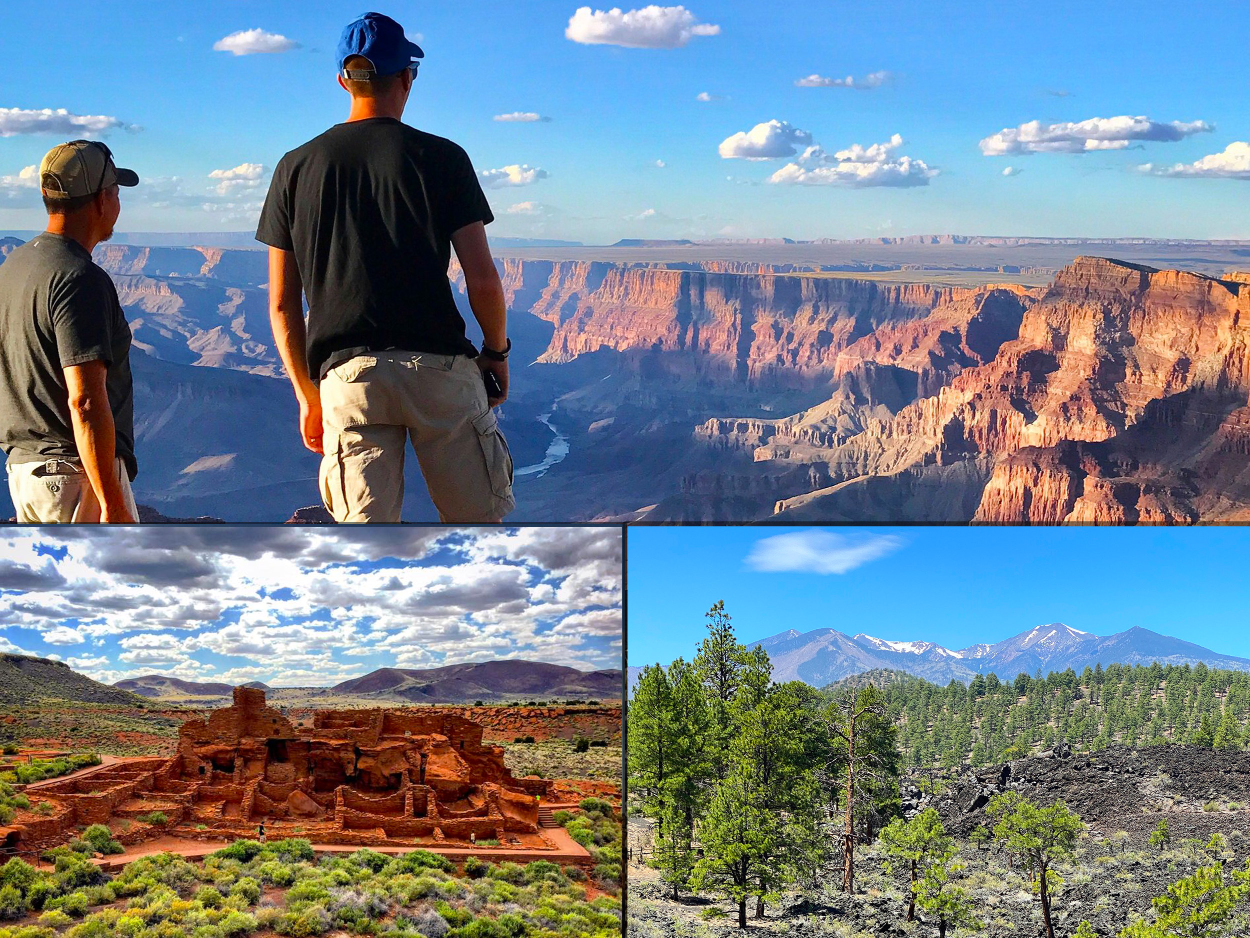 Grand Canyon, Wupatki and Sunset Crater Triple Park Tour