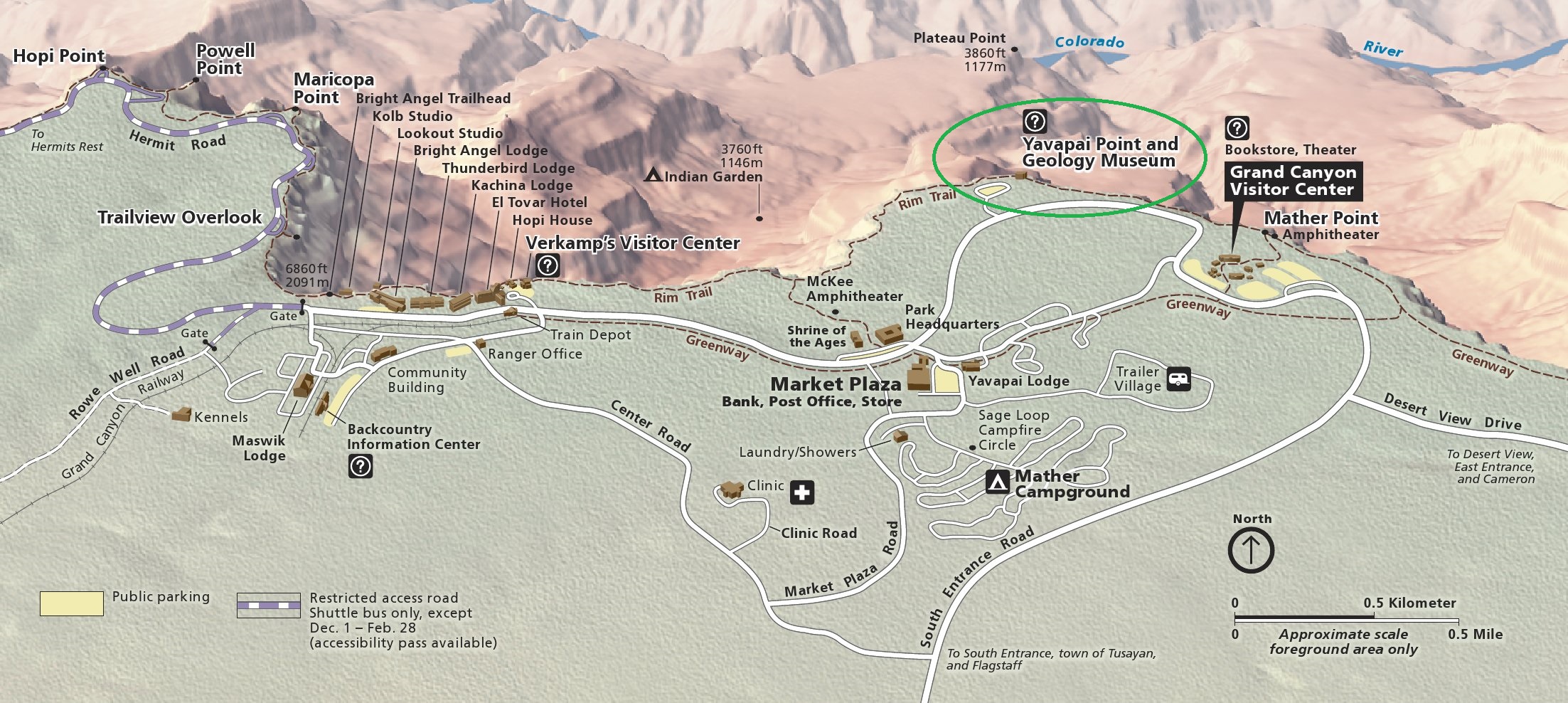 Yavapai Geology Museum South Rim Grand Canyon